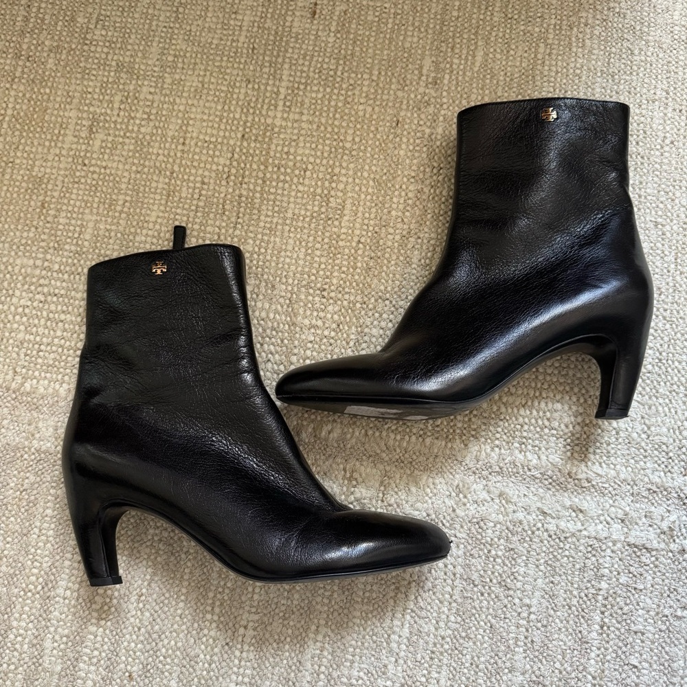 Tory Burch leather booties